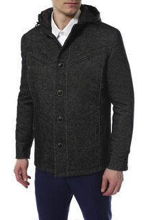 Пальто мужское ABSOLUTEX 2071 S VENTUNO BLACK черное 54 RU