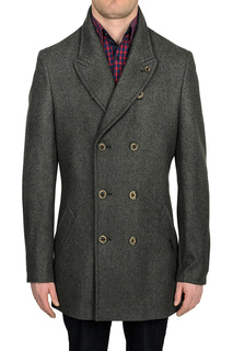 Пальто мужское Absolutex 5006 S CHIZARI GREY серое 52 RU