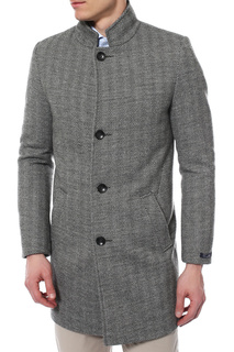 Пальто мужское CARAVAN WOOL Е232 серое 48 RU