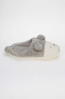 Домашние тапочки женские Kawaii Factory Овечка спит серые 40 RU