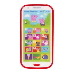 Детский гаджет Peppa Pig Игрушечный телефон, световые и звуковые эффекты