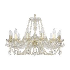 Люстра хрустальная 101/12/240 G Bohemia Ivele Crystal