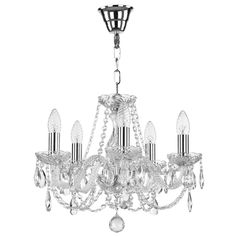 Люстра хрустальная 101/5/141 Ni Bohemia Ivele Crystal