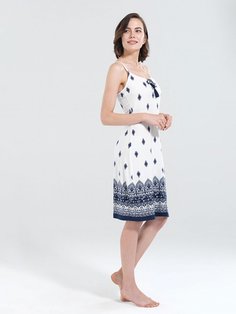 Ночная сорочка женская BlackSpade BS50136 белая XXL