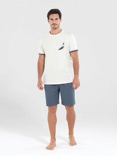 Комплект мужской BlackSpade BS30086 голубой XXL