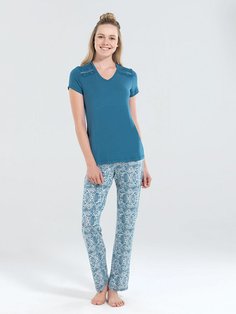 Пижама женская BlackSpade BS50146 синяя M