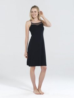 Ночная сорочка женская BlackSpade BS50162 черная XXL