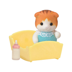 Игровой набор Sylvanian Families Малыш Рыженький котенок