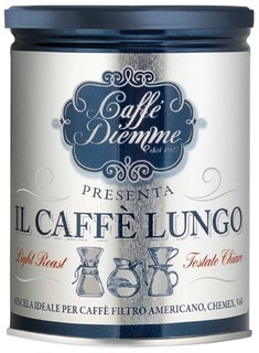 Diemme Кофе молотый Diemme Caffe LUNGO, 250 гр. (ж.б.)