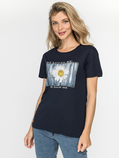 Футболка женская DAIROS GD69300833 синяя S