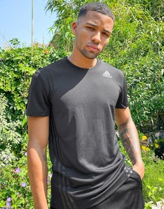 Черная футболка adidas Training-Черный