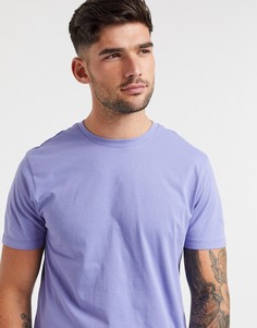 Фиолетовая футболка с круглым вырезом New Look-Фиолетовый