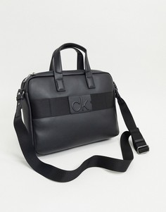 Черная сумка для ноутбука Calvin Klein-Черный