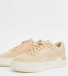 Бежевые кроссовки Puma Cali Sport-Бежевый