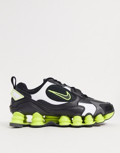 Черно-желтые кроссовки Nike Shox TL Nova-Черный