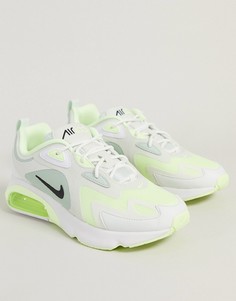 Зеленые кроссовки Nike Air Max 200-Зеленый