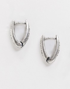 Серьги Reclaimed Vintage inspired-Серебряный