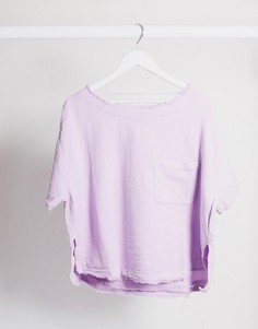 Лавандовый топ Free People-Фиолетовый