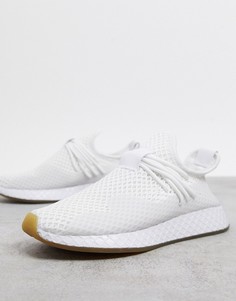 Белые кроссовки adidas Originals Deerupt-Белый