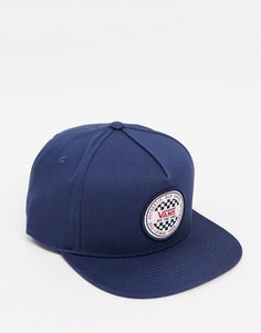 Синяя бейсболка Vans OG checker-Синий