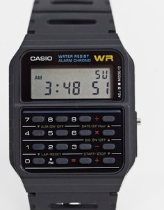 Черные наручные часы Casio CA-53W-1ER-Черный