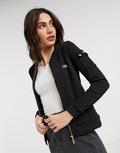 Черная куртка Barbour International-Черный
