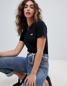 Футболка с логотипом Vans Black-Черный