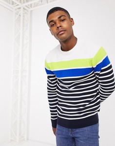 Джемпер в бретонскую полоску Tommy Hilfiger-Бежевый