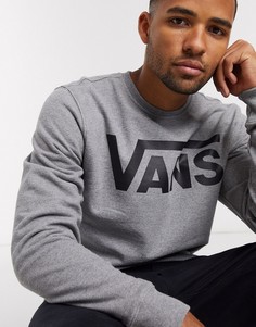 Серый свитшот с круглым вырезом Vans Classic II