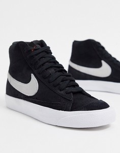 Черные кроссовки Nike Blazer 77-Черный