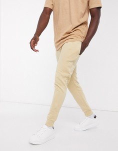 Светло-бежевые джоггеры Topman-Светло-бежевый