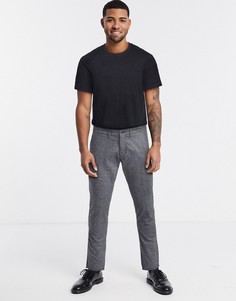 Серые меланжевые брюки Jack & Jones-Серый
