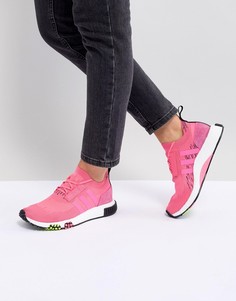 Розовые кроссовки adidas Originals NMD Racer-Розовый