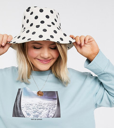 Свитшот шалфейно-зеленого цвета с принтом "out of office" ASOS DESIGN Curve-Зеленый