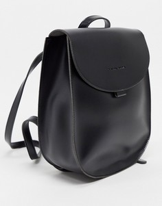 Черный рюкзак с закругленными углами Claudia Canova
