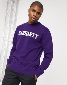 Фиолетовый свитшот Carhartt WIP