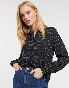 Черная рубашка с длинными рукавами Only-Черный