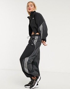 Черные спортивные брюки adidas Originals Fakten-Черный