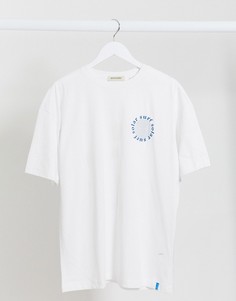 Свободная футболка Scotch & Soda-Белый