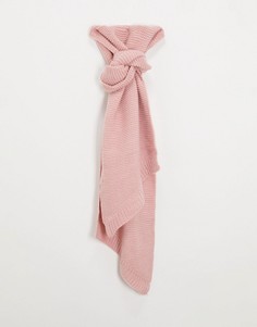Розовый шарф Pieces