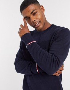 Структурированный джемпер Tommy Hilfiger-Темно-синий