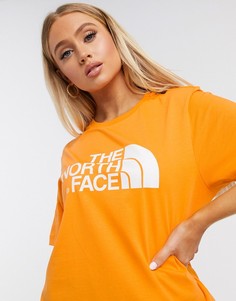 Оранжевая футболка The North Face-Оранжевый