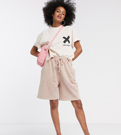 Oversized-шорты COLLUSION Unisex-Коричневый