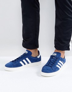 Синие кроссовки adidas Originals Campus BZ0086-Синий