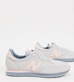 Серо-розовые кроссовки New Balance 720-Серый