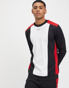 Свитшот с контрастными вставками ASOS 4505-Мульти