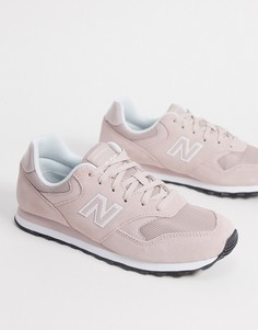 Розовые кроссовки New Balance 393-Розовый