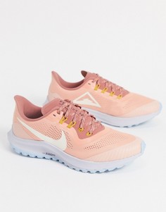 Розовые кроссовки для бега Nike Air Running Zoom Pegasus 36-Розовый