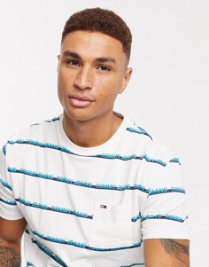 Футболка с полосками Tommy Jeans-Белый