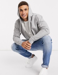Худи на молнии Tommy Jeans-Серый